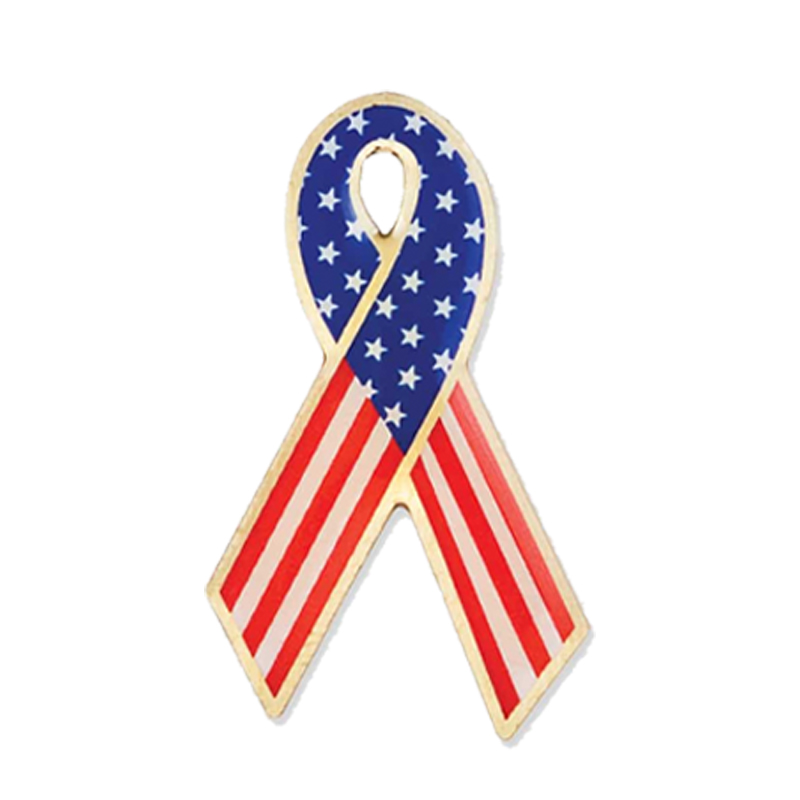 Printed 4-Color Pins w/Epoxy | The American Time Companies