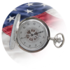 Brushed Pocket Watches - Embossed - Image 2