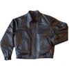 Embossed Leather Jacket