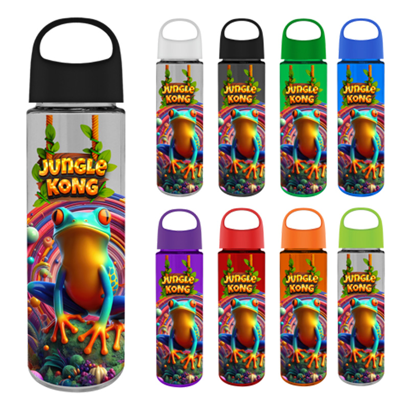 Freedom Bottle - 28 oz. Transparent Tritan™ Bottle with Oval Crest Lid